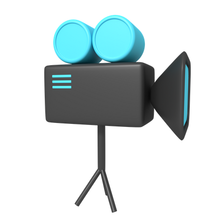 Videokamera  3D Icon