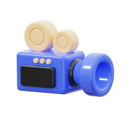 Videokamera  3D Icon