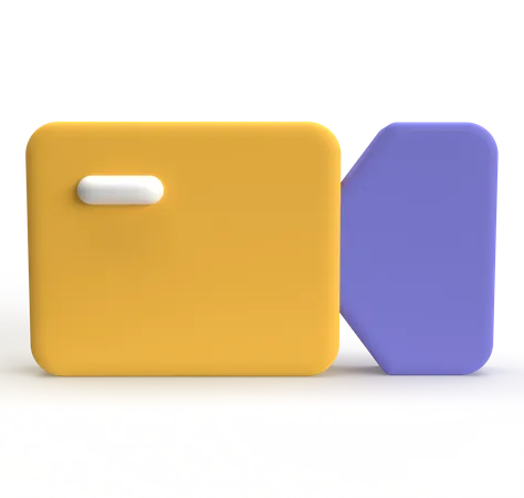 Videokamera  3D Icon