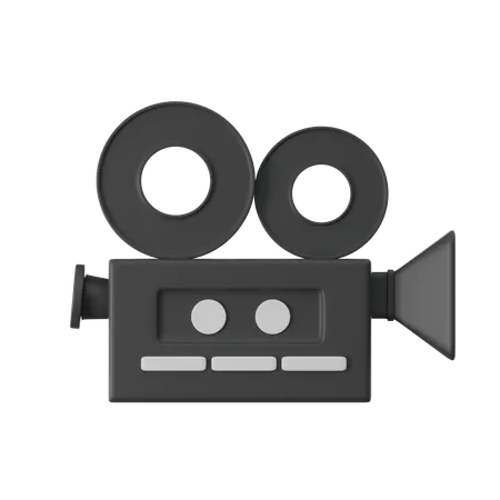 Videokamera  3D Icon