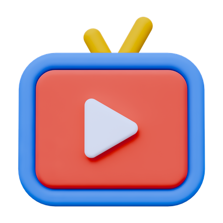 Videokanal  3D Icon