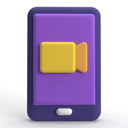 Videollamada  3D Icon