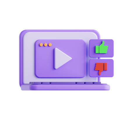 Videoplayer  3D Icon