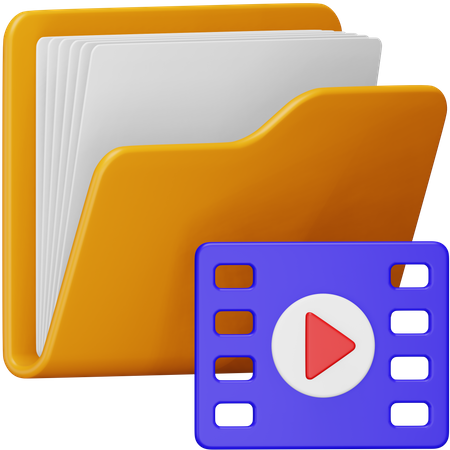 Videos  3D Icon