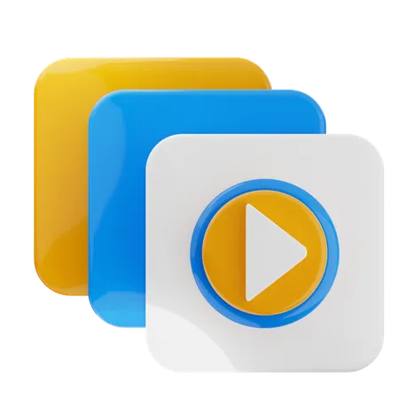 Videosammlung  3D Icon