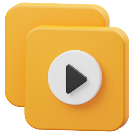 Videosammlung  3D Icon