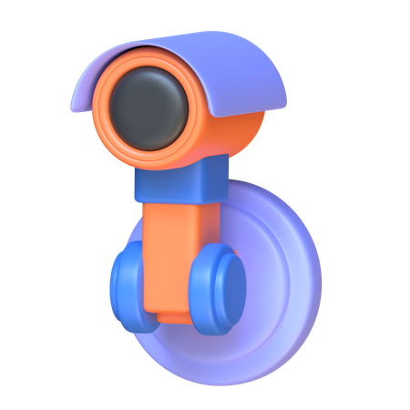 Vidéosurveillance  3D Icon