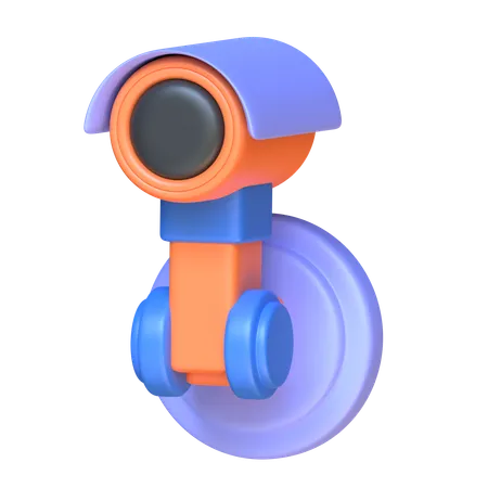 Vidéosurveillance  3D Icon