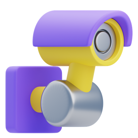 Vidéosurveillance  3D Icon