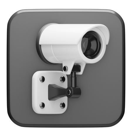 Vidéosurveillance  3D Icon