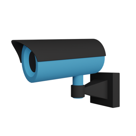 Vidéosurveillance  3D Illustration