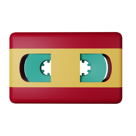 Videotape  3D Icon