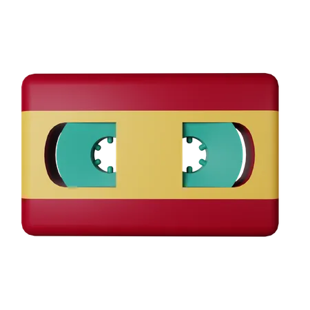 Videotape  3D Icon