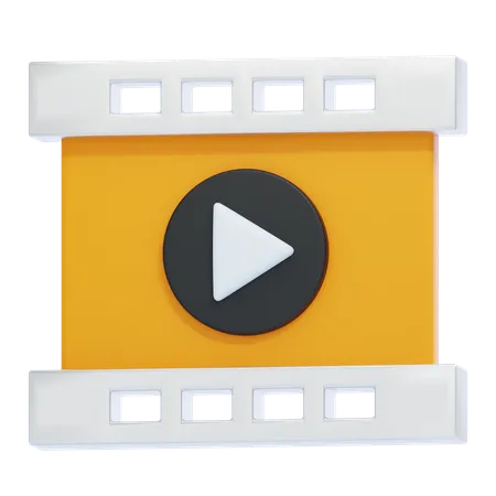 VIDIO PLAYER  3D Icon