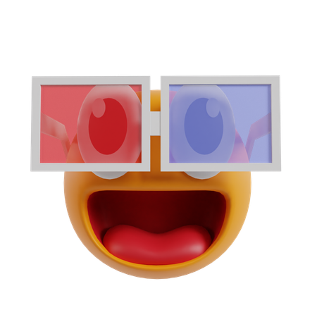 Vidro 3D  3D Icon