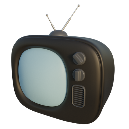 Televisión vieja  3D Icon