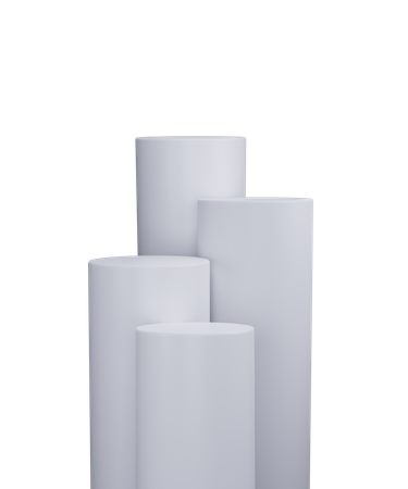 Vier Podestplätze  3D Icon