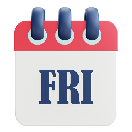 Viernes  3D Icon