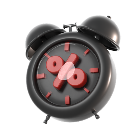 Hora del viernes negro  3D Icon