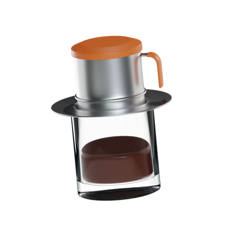 Vietnamese Coffee Filter 3D model