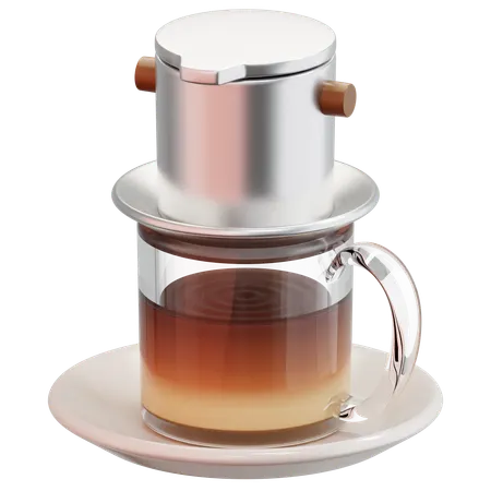 Vietnam Drip Coffee  3D Icon