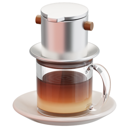 Vietnam Drip Coffee  3D Icon