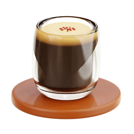 Vietnamese Egg Coffee  3D Icon