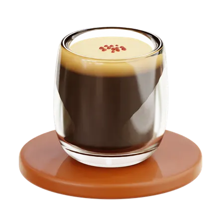 Vietnamese Egg Coffee  3D Icon