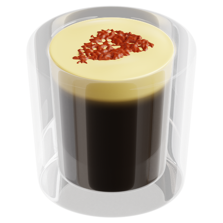 Vietnamese Egg Coffee  3D Icon