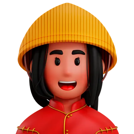 Vietnamien  3D Icon