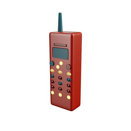 Vieux téléphone  3D Icon