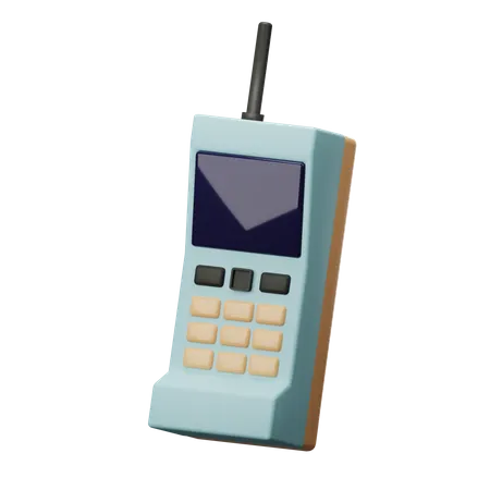 Vieux téléphone  3D Icon