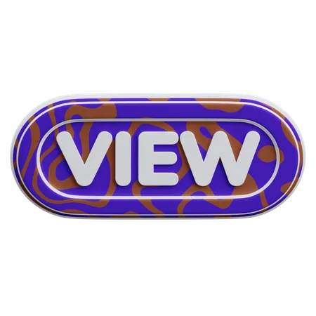 View Button  3D Icon