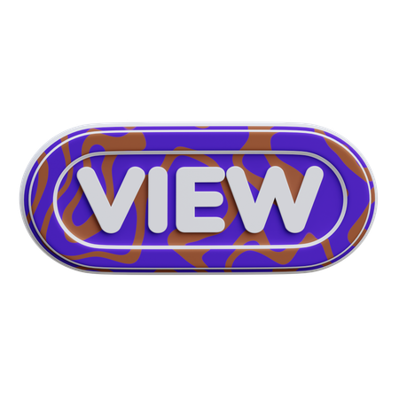 View Button  3D Icon