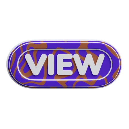 View Button  3D Icon