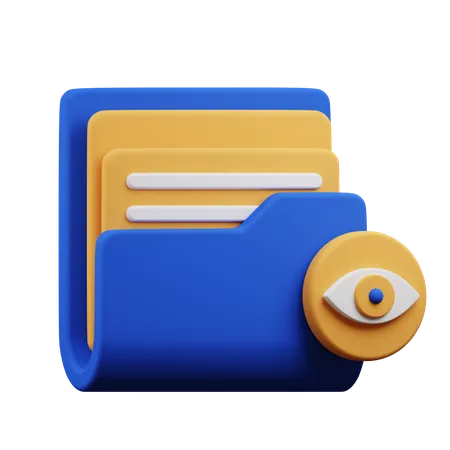 View Folder  3D Icon
