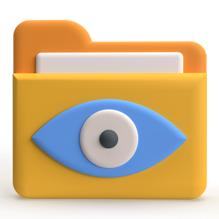 View Folder  3D Icon