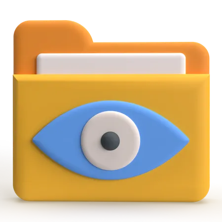 View Folder  3D Icon