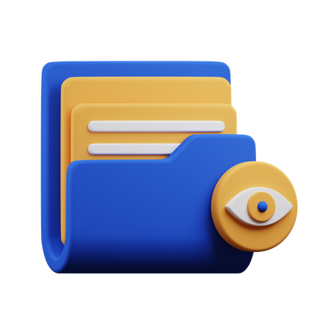 View Folder  3D Icon