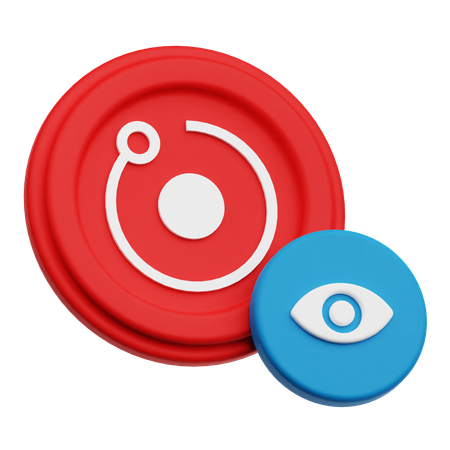 View Render Token  3D Icon