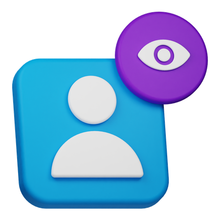 View User  3D Icon