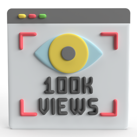 Views  3D Icon