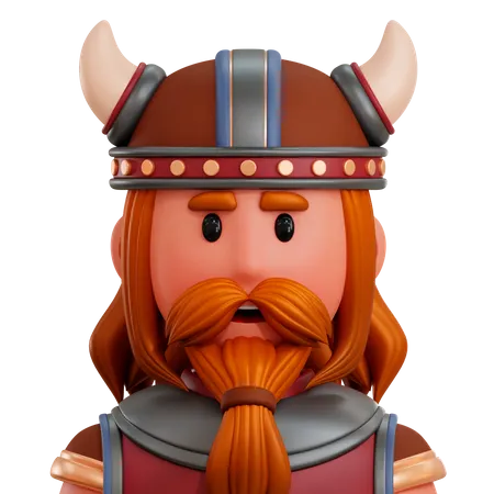 Viking  3D Icon