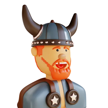 Viking  3D Icon