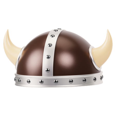 Viking Helmet  3D Icon