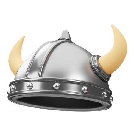 Viking Helmet  3D Icon