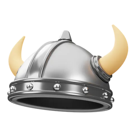 Viking Helmet  3D Icon
