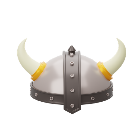 Viking Helmet  3D Icon