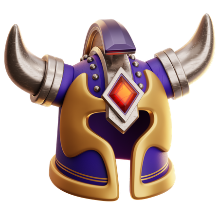 VIKING HELMET  3D Icon