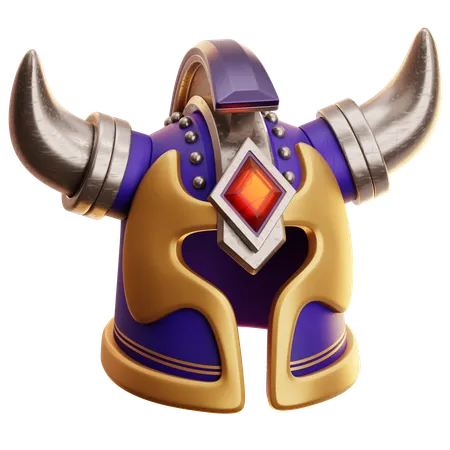 VIKING HELMET  3D Icon